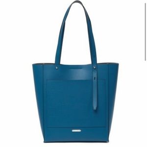 Rebecca Minkoff Stella Tote. New with tags. Leather. Color: Lake Blue